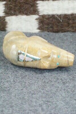 Bear Zuni Fetish Carving - Delvin Leekya