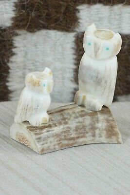 Owl Zuni Fetish Carving - Brandon Phillips