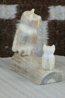 Owl Zuni Fetish Carving - Brandon Phillips