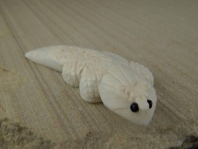 Lizard Zuni Fetish Carving - Lee Bedonie - High Lonesome Trading
