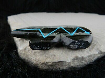 Bear Zuni Fetish Carving - Bernard Laiwakete - High Lonesome Trading