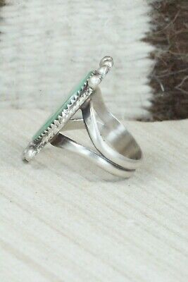 Turquoise & Sterling Silver Ring - Selina Warner - Size 7.25