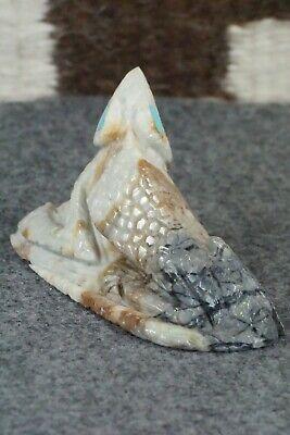 Lizard Zuni Fetish Carving - Ben Kaamasee - High Lonesome Trading