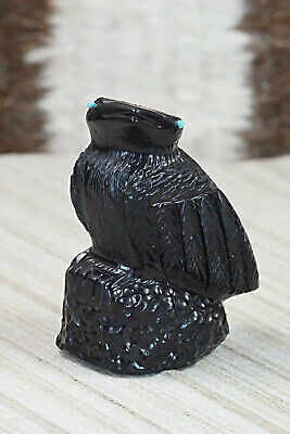 Crow Zuni Fetish Carving - Mike Tucson