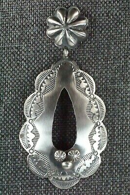 Navajo Sterling Silver Earrings - Rita Lee