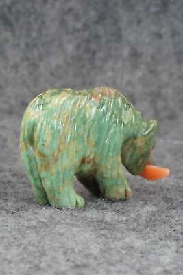 Bear Zuni Fetish Carving - Andres Quandelacy