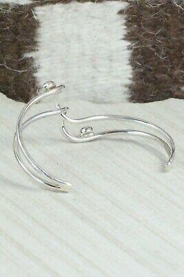 Turquoise & Sterling Silver Bracelet - Yolanda Skeets - High Lonesome Trading