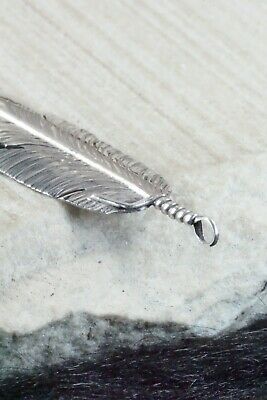 Sterling Silver Feather Pendant - Ben Begay
