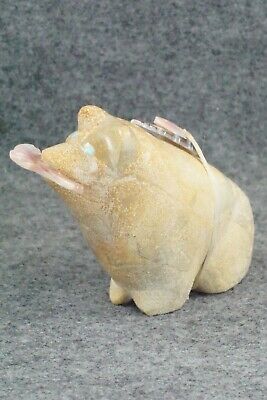 Bear Zuni Fetish Carving - Delvin Leekya