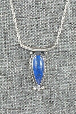 Lapis & Sterling Silver Necklace - Sharon McCarthy