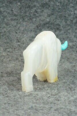 Buffalo Zuni Fetish Carving - Andres Quandelacy