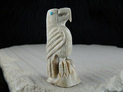 Eagle - Zuni Fetish - Garrick Weeka - Zuni Eagle Carving - Native American - High Lonesome Trading