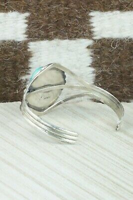 Turquoise and Sterling Silver Bracelet - Navajo