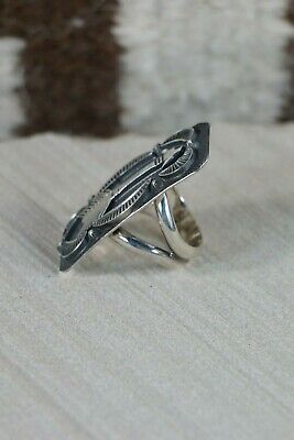 Navajo Sterling Silver Arrow Ring - Native American - Size 4.5 - High Lonesome Trading