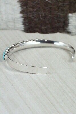 Turquoise & Sterling Silver Bracelet - Veronica Martza