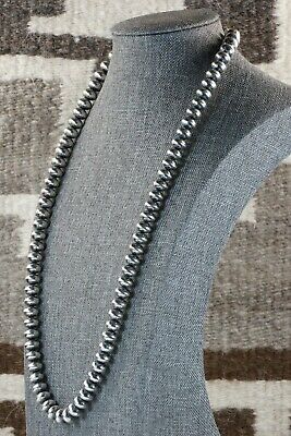 Navajo Sterling Silver Pearl Necklace - Jan Mariano