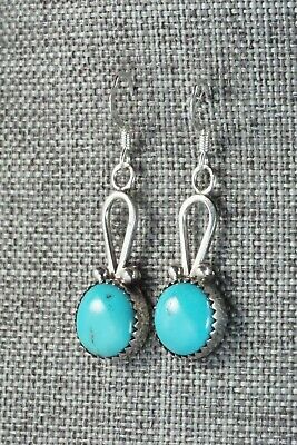 Turquoise & Sterling Silver Earrings - Sadie Jim