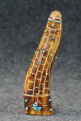 Corn Maiden Zuni Fetish Carving - Jared Amesoli