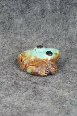 Frog Zuni Fetish Carving - Reynold Lunasee