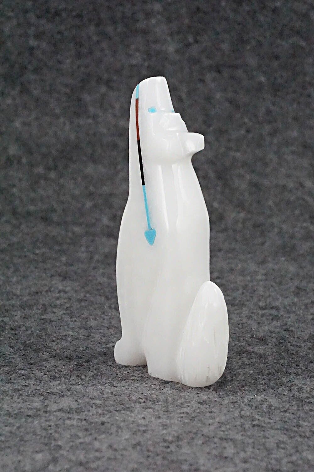 Coyote Zuni Fetish Carving - Rodney Laiwakete