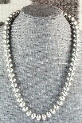 Sterling Silver Navajo Pearl Necklace - Jan Mariano