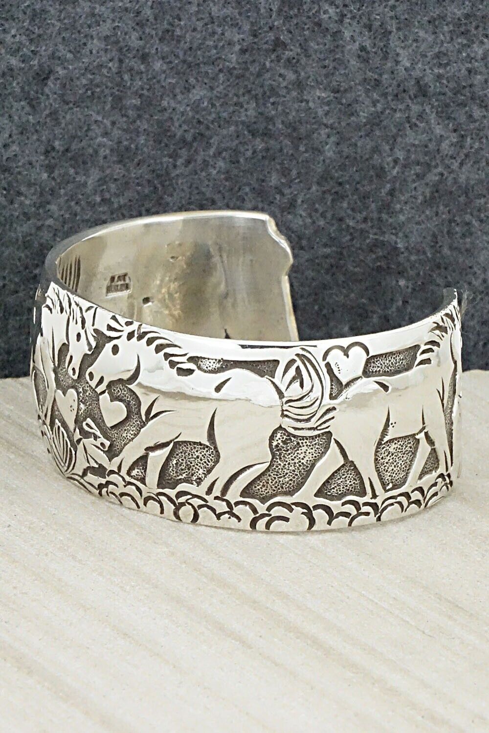 Sterling Silver Bracelet - Lloyd Becenti