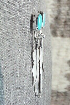 Turquoise and Sterling Silver Earrings - Sharon McCarthy