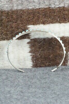 Turquoise & Sterling Silver Bracelet - Aaron Davis