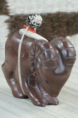 Ram Zuni Fetish Carving - Randy Lucio