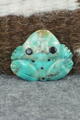 Frog Zuni Fetish Carving - Reynold Lunasee