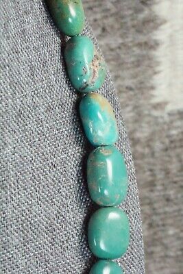 Turquoise & Sterling Silver Necklace - Navajo