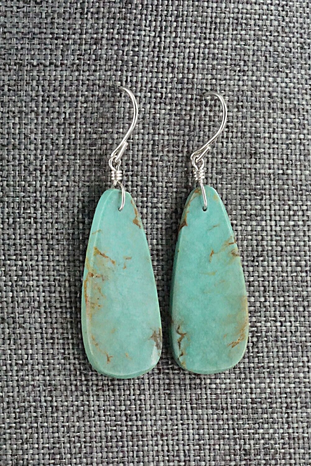 Turquoise & Sterling Silver Earrings - Sharon Abeyta