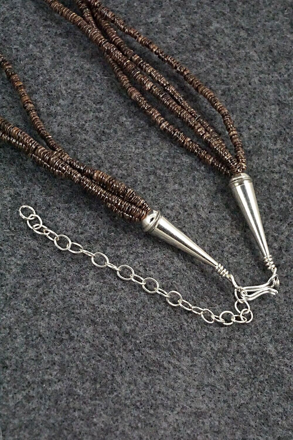 Multi Stone and Sterling Silver Necklace - Helen Tsosie