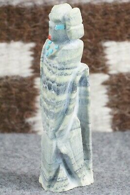 Corn Maiden Zuni Fetish Carving - Derrick Kaamasee