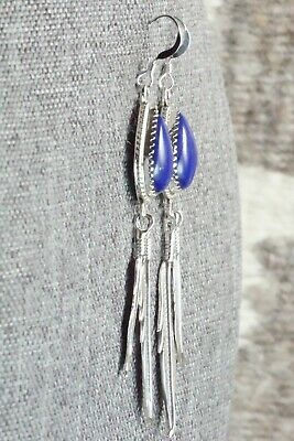 Lapis & Sterling Silver Earrings - Harris Largo