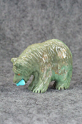 Bear Zuni Fetish Carving - Andres Quandelacy