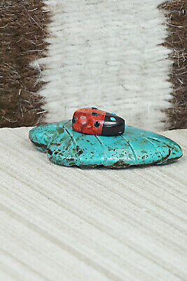 Ladybug Zuni Fetish Carving - Reynold Lunasee
