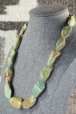 Turquoise & Sterling Silver Necklace - Navajo