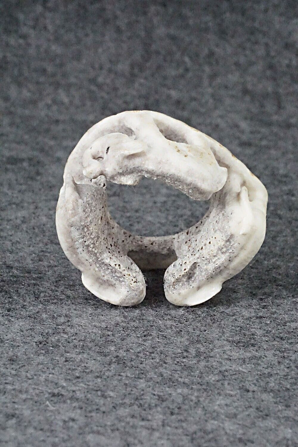 Elephant Zuni Fetish Carving - Maxx Laate