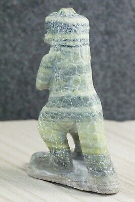 T-Rex Zuni Fetish Carving - Derrick Kaamasee