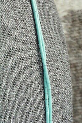 Turquoise & Sterling Silver Necklace - Frank Ortiz