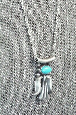 Turquoise & Sterling Silver Necklace - Sharon McCarthy