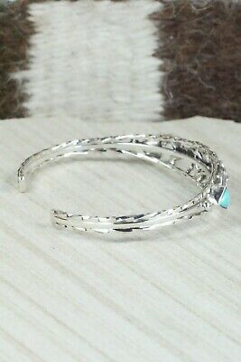 Turquoise & Sterling Silver Bracelet - Bobby Platero