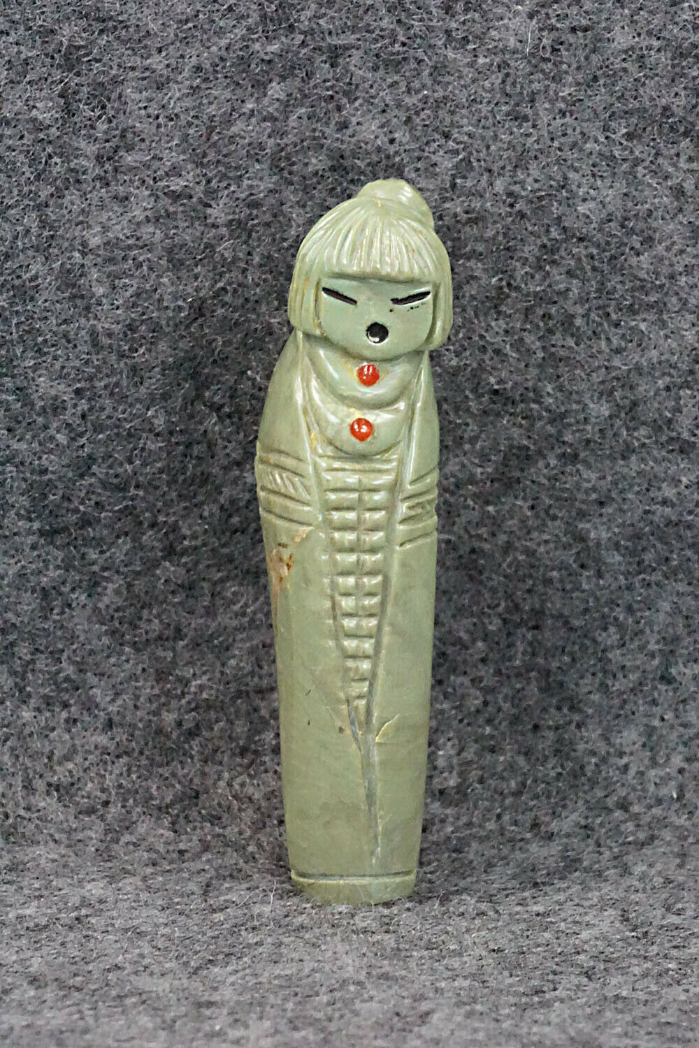 Corn Maiden Zuni Fetish Carving - Sandra Quandelacy
