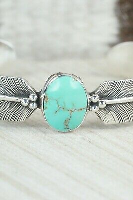 Turquoise & Sterling Silver Bracelet - Jerry Platero