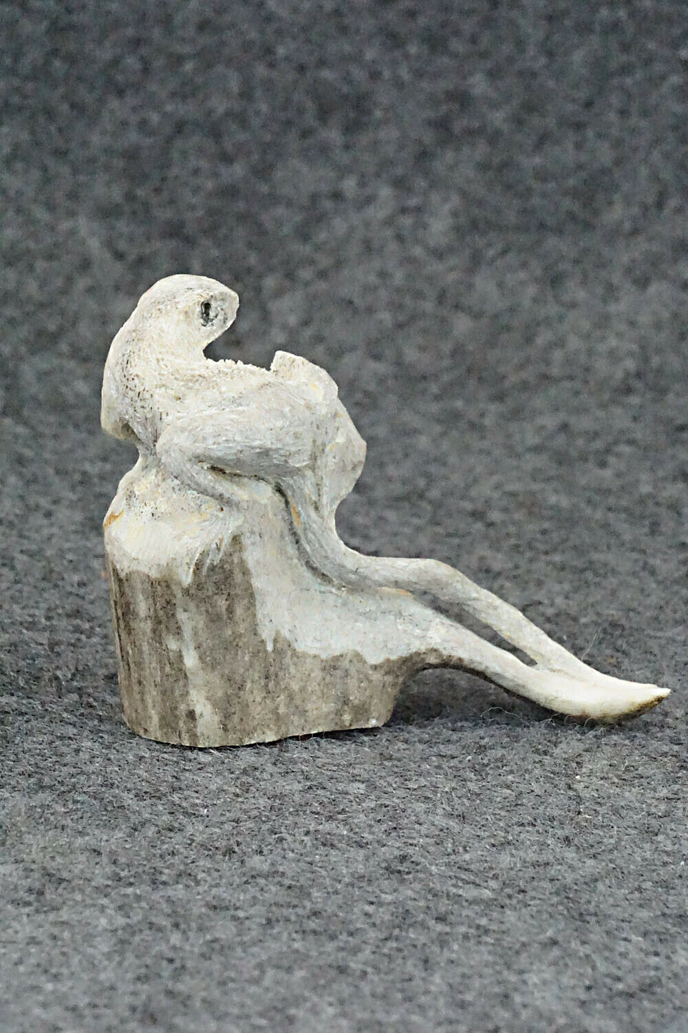 Iguana Zuni Fetish Carving - Lewis Malie Jr.