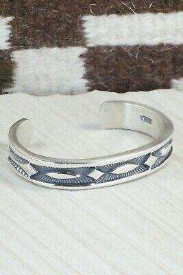 Sterling Silver Bracelet - Jerrold Tahe - High Lonesome Trading