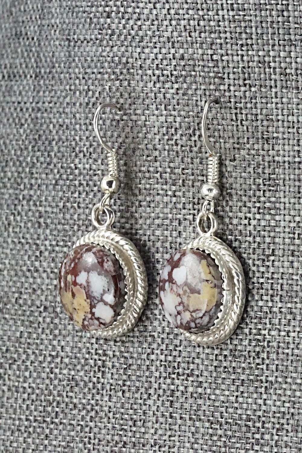 Wild Horse & Sterling Silver Earrings - Sheena Jack