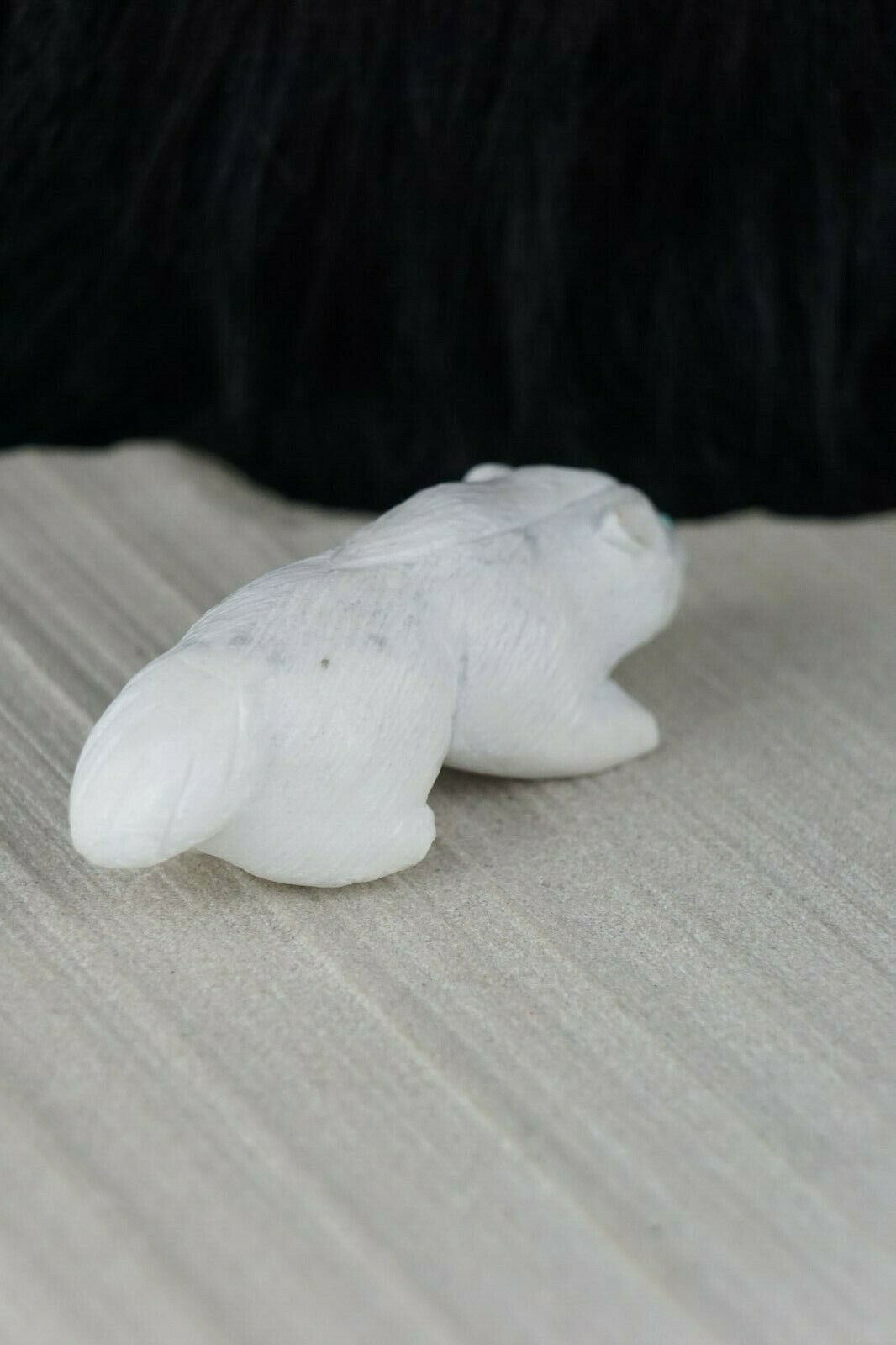 Badger Zuni Fetish Carving - Jonas Hastito - High Lonesome Trading