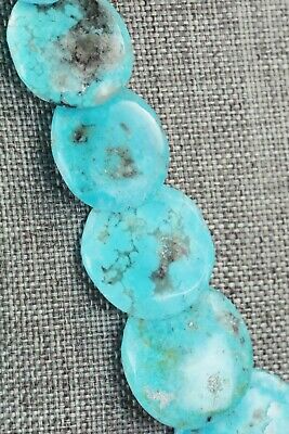 Turquoise & Sterling Silver Necklace - Joe Garcia